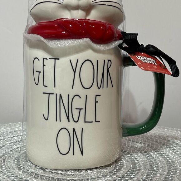 Rae Dunn Buggs Bunny Mug with Topper NWT - Picture 2 of 9